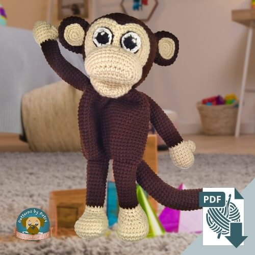 Monkey Lovey Charlie Saying Hi